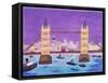 Tower Bridge-William Cooper-Framed Stretched Canvas