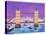 Tower Bridge-William Cooper-Stretched Canvas