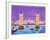 Tower Bridge-William Cooper-Framed Giclee Print