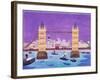 Tower Bridge-William Cooper-Framed Giclee Print