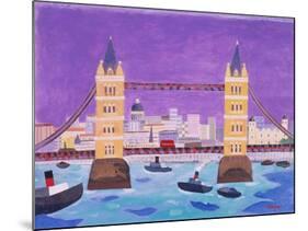 Tower Bridge-William Cooper-Mounted Giclee Print