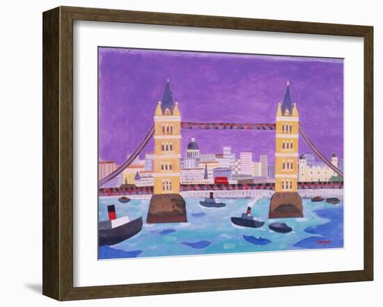 Tower Bridge-William Cooper-Framed Giclee Print