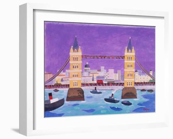 Tower Bridge-William Cooper-Framed Giclee Print