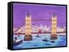 Tower Bridge-William Cooper-Framed Stretched Canvas