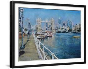 Tower Bridge-John Erskine-Framed Giclee Print