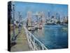 Tower Bridge-John Erskine-Stretched Canvas