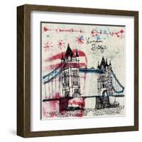 Tower Bridge-Oliver Towne-Framed Art Print