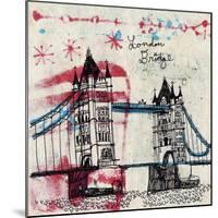 Tower Bridge-Oliver Towne-Mounted Art Print