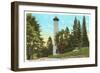 Tower, Dartmouth College, Hanover, New Hampshire-null-Framed Art Print