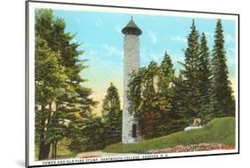 Tower, Dartmouth College, Hanover, New Hampshire-null-Mounted Art Print