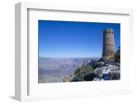 Tower, Desert View Point, South Rim, Grand Canyon National Park, UNESCO World Heritage Site, Arizon-Richard Maschmeyer-Framed Photographic Print