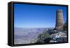 Tower, Desert View Point, South Rim, Grand Canyon National Park, UNESCO World Heritage Site, Arizon-Richard Maschmeyer-Framed Stretched Canvas