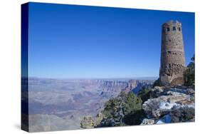 Tower, Desert View Point, South Rim, Grand Canyon National Park, UNESCO World Heritage Site, Arizon-Richard Maschmeyer-Stretched Canvas