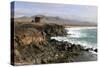 Tower, El Cotillo, Fuerteventura, Canary Islands-Peter Thompson-Stretched Canvas