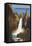 Tower Falls - Yellowstone National Park-Lantern Press-Framed Stretched Canvas