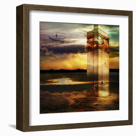 Tower In Italy-sattva_art-Framed Art Print