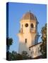 Tower in Paseo Nuevo Shopping Mall, Santa Barbara, California, United States of America-Richard Cummins-Stretched Canvas