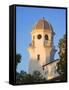 Tower in Paseo Nuevo Shopping Mall, Santa Barbara, California, United States of America-Richard Cummins-Framed Stretched Canvas