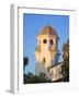 Tower in Paseo Nuevo Shopping Mall, Santa Barbara, California, United States of America-Richard Cummins-Framed Photographic Print