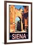 Tower in Siena Italy 1-Anna Siena-Framed Giclee Print