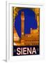 Tower in Siena Italy 2-Anna Siena-Framed Giclee Print