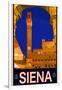 Tower in Siena Italy 2-Anna Siena-Framed Giclee Print