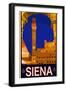 Tower in Siena Italy 2-Anna Siena-Framed Premium Giclee Print