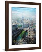 Tower in the Distance-Mark Lague-Framed Art Print