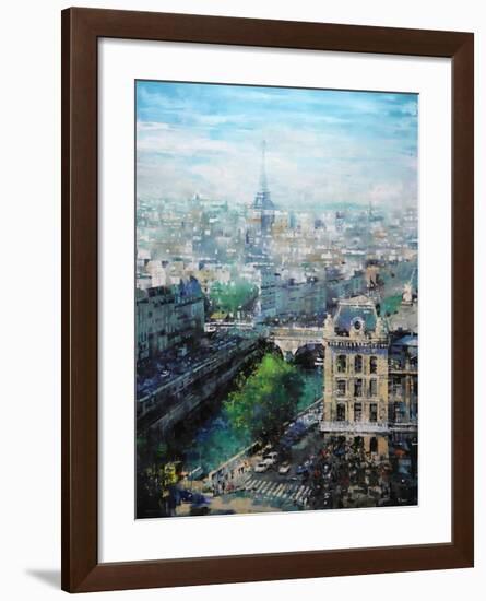 Tower in the Distance-Mark Lague-Framed Art Print