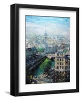 Tower in the Distance-Mark Lague-Framed Art Print