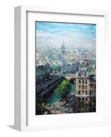 Tower in the Distance-Mark Lague-Framed Art Print