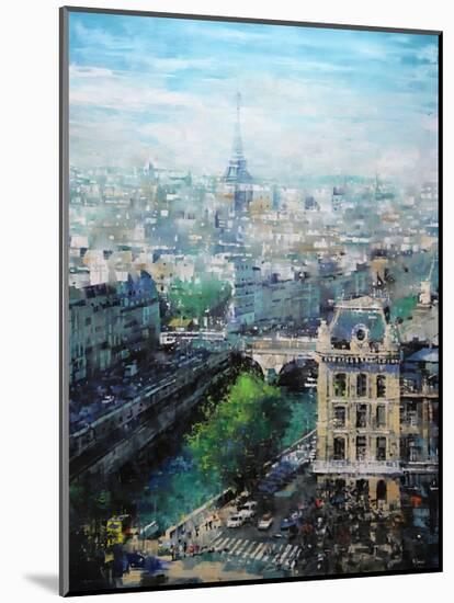 Tower in the Distance-Mark Lague-Mounted Art Print