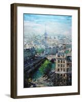 Tower in the Distance-Mark Lague-Framed Art Print