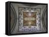 Tower Lantern Ceiling, St. Davids Cathedral, Pembrokeshire National Park, Wales-Peter Barritt-Framed Stretched Canvas