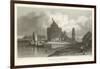 Tower Near Andernach-William Tombleson-Framed Giclee Print