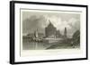 Tower Near Andernach-William Tombleson-Framed Giclee Print
