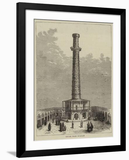 Tower Near Ispahan-null-Framed Giclee Print