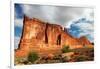 Tower of Babel, Courthouse Towers, Arches National Park, Utah-Geraint Tellem-Framed Photographic Print