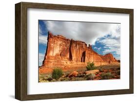 Tower of Babel, Courthouse Towers, Arches National Park, Utah-Geraint Tellem-Framed Photographic Print