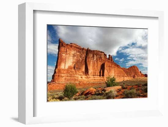 Tower of Babel, Courthouse Towers, Arches National Park, Utah-Geraint Tellem-Framed Photographic Print