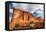 Tower of Babel, Courthouse Towers, Arches National Park, Utah-Geraint Tellem-Framed Stretched Canvas