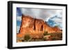 Tower of Babel, Courthouse Towers, Arches National Park, Utah-Geraint Tellem-Framed Photographic Print