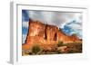 Tower of Babel, Courthouse Towers, Arches National Park, Utah-Geraint Tellem-Framed Photographic Print