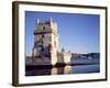 Tower of Belem, Built 1515-1521, and Rio Tejo (River Tagus), Lisbon, Portugal-Sylvain Grandadam-Framed Photographic Print