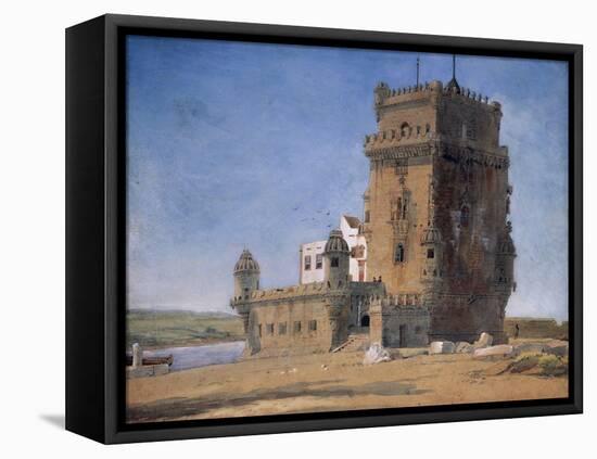 Tower of Belem, C. 1825-6-Charles Landseer-Framed Stretched Canvas