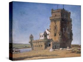 Tower of Belem, C. 1825-6-Charles Landseer-Stretched Canvas