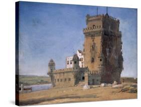 Tower of Belem, C. 1825-6-Charles Landseer-Stretched Canvas