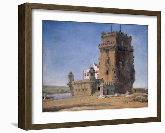 Tower of Belem, C. 1825-6-Charles Landseer-Framed Giclee Print