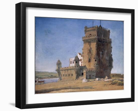 Tower of Belem, C. 1825-6-Charles Landseer-Framed Giclee Print