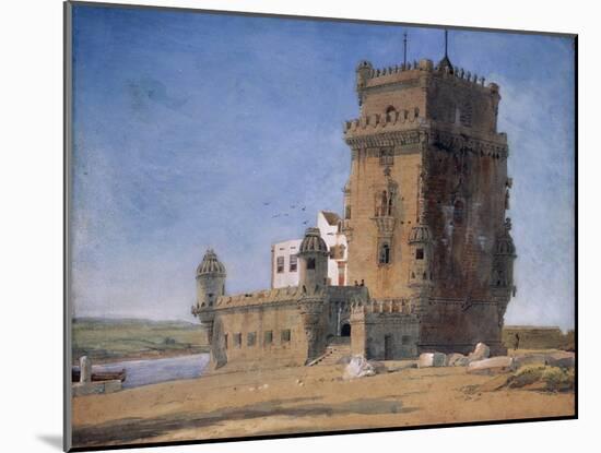 Tower of Belem, C. 1825-6-Charles Landseer-Mounted Giclee Print